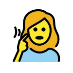 Deaf Woman SVG Icon